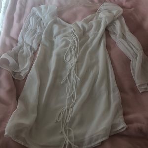 White Sugar Thrillz Dress Worn Once!!